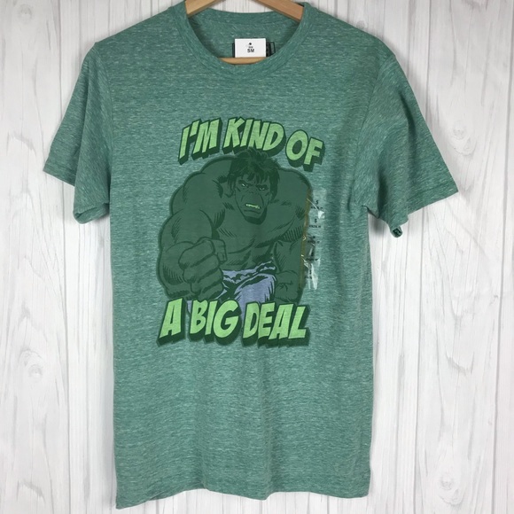 Marvel Other - Marvel Comics Hulk T Shirt Men Size S Short Sleeve